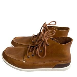 Olukai Nalukai Kapa Boot Chukka Ankle Brown Tan Boots Mens Size‎ 8